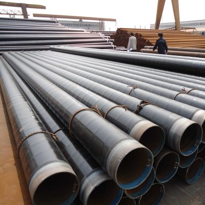 3-layer anti-corrosion Coating spiral steel pipes