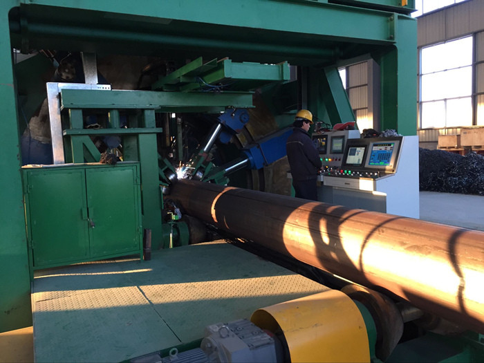 Huayang Build New Production Line for LSAW Steel Pipe