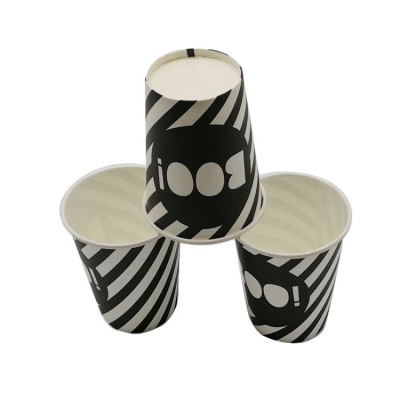 Compostable biodegradable Customized Printed Disposable Paper Cup