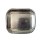 Food Grade Biodegradable Disposable Paper Plate with Silver Foil Round Rectangles