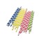 25PCS/Pack Colorful Dot Star Mix Pattern food grade biodegradable beverages drinking Paper Straw