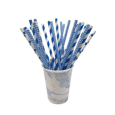 Customize Color and Eco friendly Paper Straw for Party Supplies