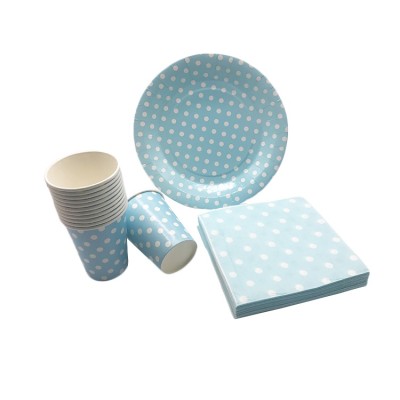 Christmas Birthday Party Plates Napkins Cups Disposable Dinnerware Tableware Set