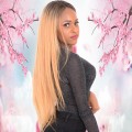 100% Peruvian Human Hair 180% Density 1b 27# Color Long Straight 24inch 13x4 Lace Front Wigs