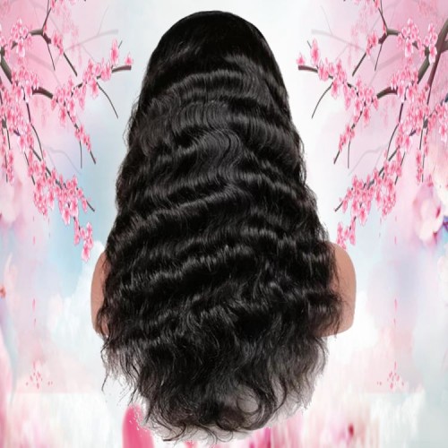 China Best Loose Deep Wavy Bleached Knots Brazilian Human Hair 360 Wigs Vendors