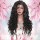 Wholesale 200% Density Long Loose Deep Curly Side Part 13x6 Lace Front Wigs