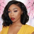 Glueless Pre Plucked Brazilian Bob Wavy Lace Front Human Hair Wigs For Black Women For Summer