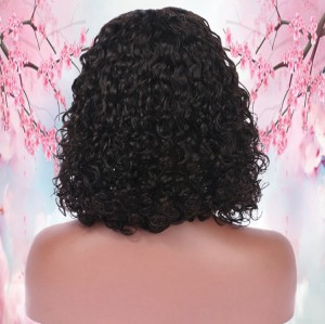 Cheap Short Curly Wigs For African American In Summer, Short Lace Front Wigs For Black Women