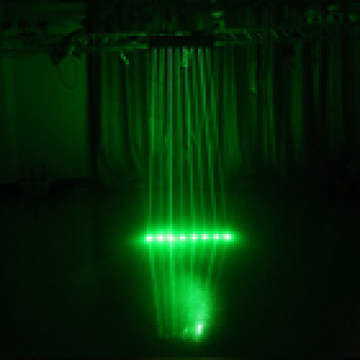 cheap price 8 holes green laser sharpy beam curtain night club dj lighting