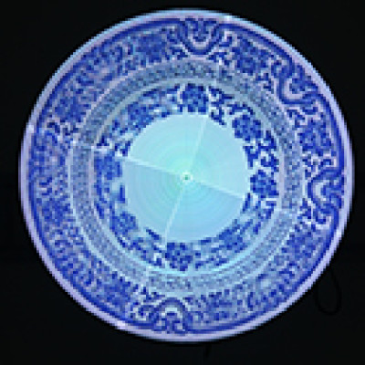 China factory 65 cm 3D hologram fan 4 blades logo advertising projector with wifi