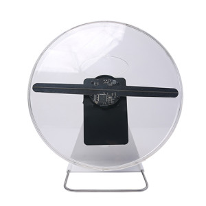 New arrival Portable advertising equipment with battery 30cm mini 3d hologram projector