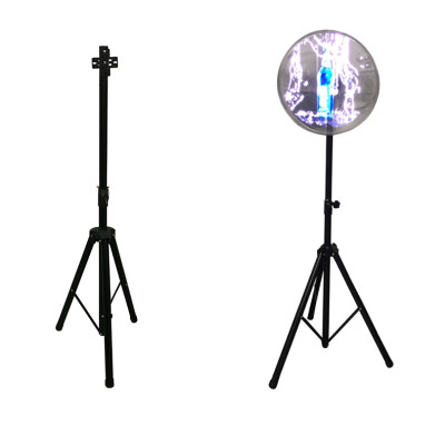 For all size fan Black color adjustable bracket 3d holographic fan Professional portable stand fan tripod