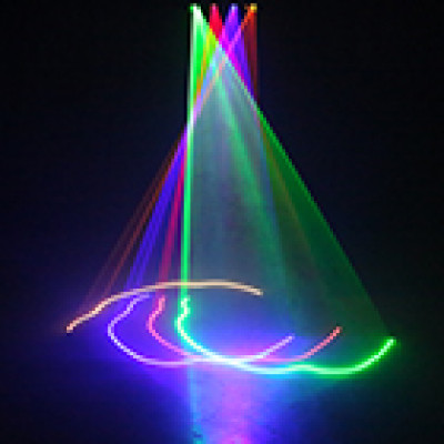 Laser Light 4 lens RGYV Color DJ DMX KTV Stage Party Disco Laser equipment