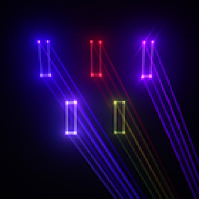 full color beam animation led disco lights colorful effects programmable nightclub dj light set led laser light bar