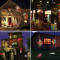 Best sellers products colorful outdoor christmas projector 12 slides led landscape holiday light