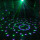 6 x 1w led light disco color changed plastic crystal ball