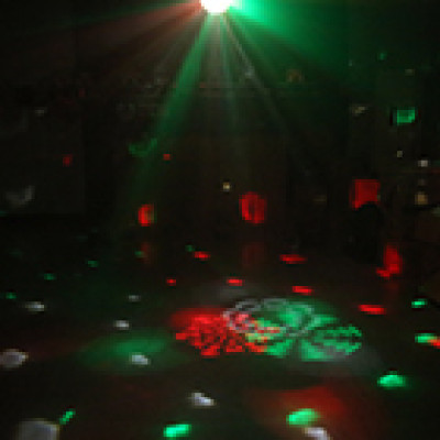 Popular led flash disco stage light projector crystal magic ball light