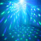 16 pattern+led magic laser parts disco stage led light magic ball text laser projector
