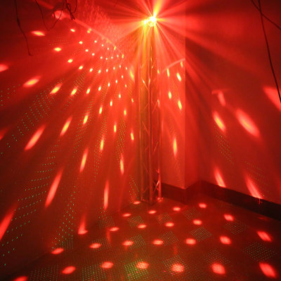 16 pattern+led magic laser parts disco stage led light magic ball text laser projector