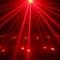China hot sale three layer butterfly red laser beam bar light for led lights for wedding ktv