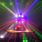 Newest 360 degree rotating led night club for sale 36 in 1moving head laser dico dj light