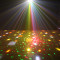multi color with laser projector butterfly spider beam music activated LED Interlaced Beam Effect club lighting Equipment