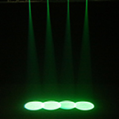 Alibaba in spain DMX512 control RGBW 12V led effect disco light mini pinspot light