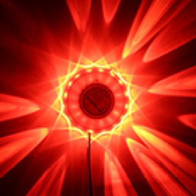 wholesale new christmas decorations UFO Sunflower RGB Stage Lighting led bar dj lights