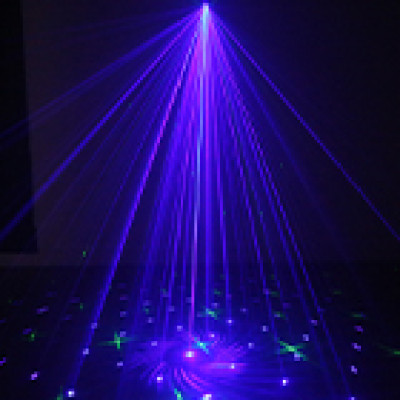 Bluetooth decorative laser lighting night club musical laser light with speaker