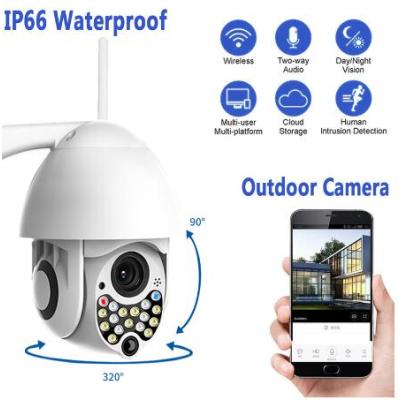 200W Security HD 1080P IP Camera wireless outdoor New 17LED 2MP high-speed CCTV IR Camera
