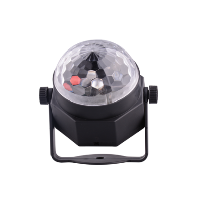 Popular 3W LED Bulbs Crystal Ball Car USB Sound Control Active Home Party Disco Bar Music Rhythm DJ Light Dancing Lamp