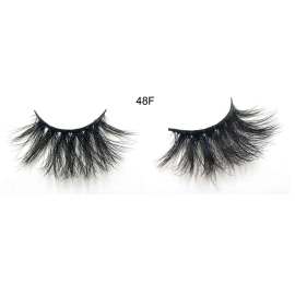 Luxurious fluffy  48F Fake Mink Eyelashes