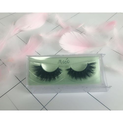 Top quality 14-18mm M060 style private label mink eyelash