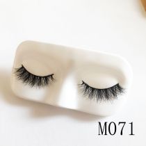 Top quality 14-18mm M071 style private label mink eyelash