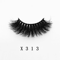 Top quality 20mm X313 style private label faux mink eyelash