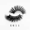 Top quality 20mm X611 style private label faux mink eyelash