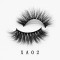 Top quality 20mm XA02 style private label faux mink eyelash