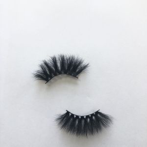 Top quality 25mm X70E style private label faux mink eyelash