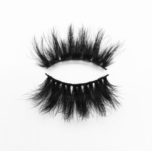 Top quality 25mm B56A style private label silk eyelash