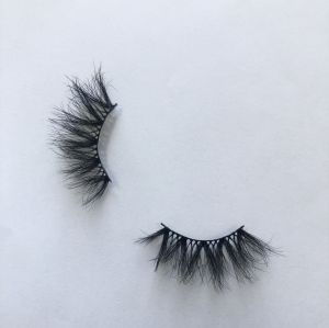 Top quality 25mm P57A style private label silk eyelash
