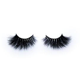 Top quality 25mm 12A style private label mink eyelash