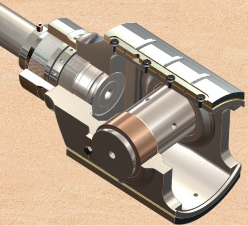 Crosshead locking nut