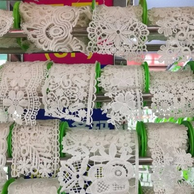 Manufacturer Wholesale Hot Sale Polyester Embroidery Trimming Lace