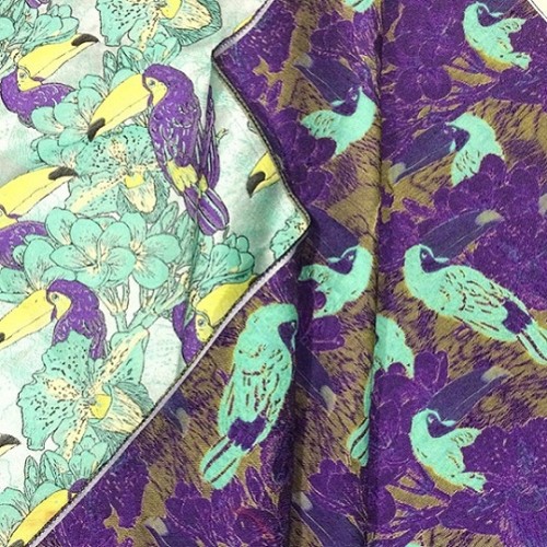 Warp Textile Printing Embroidery Fabric Jacquard Fabric For Dress