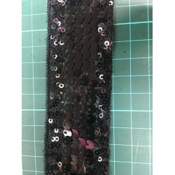 factory price wholesale hot sale multicolour sequin tape embroidery sequin lace trim