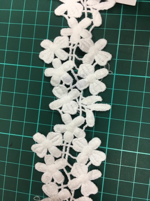 2019 new fashion flower design lace,high quality chemical lace for decoration