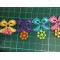 2019 new fashion colorful flower design lace,high quality chemical lace for decoration