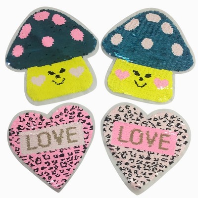 2020 custom embroidery iron on sewing on patches sequined