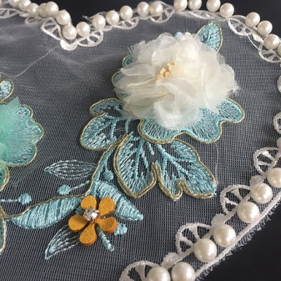 Hot Sale Custom Designed Patches Sew On 3d Embroidered Patch