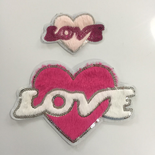 Handmade Sequin Applique Embroidery Bead Patch